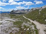 Lech da Sompunt - Rifugio Puez / Puez Hütte